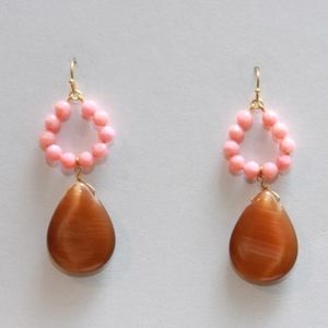 Gorgeous Gorjana Pink and Coral Earrings